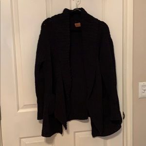 VICI waffle knit chunky cardigan